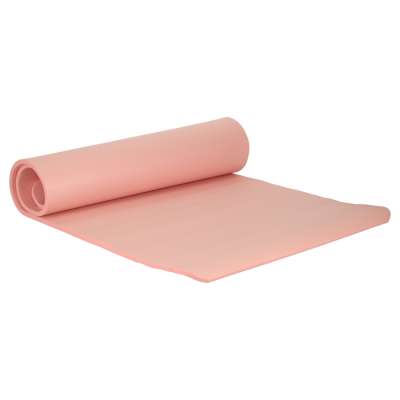 Yoga practice mat thick 185x80x1.5 cm pink