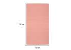 Yoga practice mat thick 185x80x1.5 cm pink 6