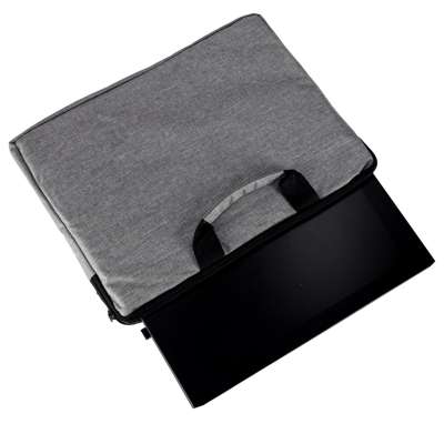 15.6-inch laptop bag, case, cover, briefcase, women's, men's, gray