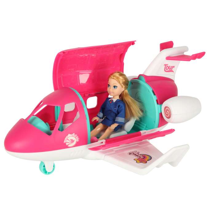 Aeroplane for dolls stewardess accessories