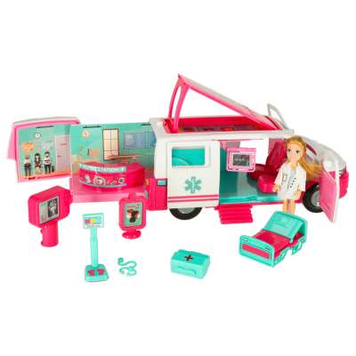 Ambulance mobile hospital doll accessories