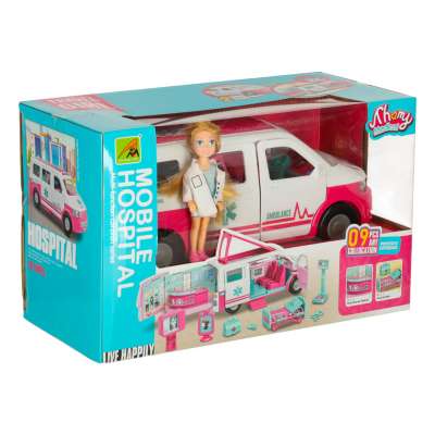 Ambulance mobile hospital doll accessories