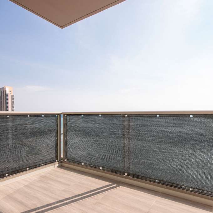 Balcony terrace cover 105x500cm