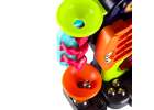 Ball obstacle course for balls arcade toy 12