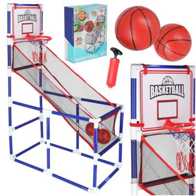 Basketball arcade game 2 balls pump