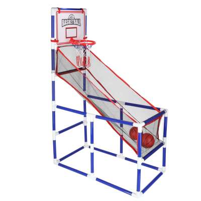 Basketball arcade game 2 balls pump