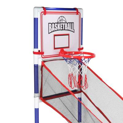 Basketball arcade game 2 balls pump