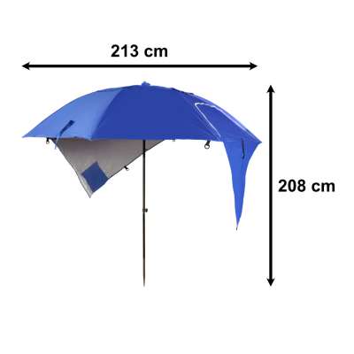 Beach umbrella garden tent folding large