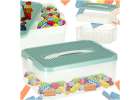 Box organiser toy box trinket box with compartment lid 1