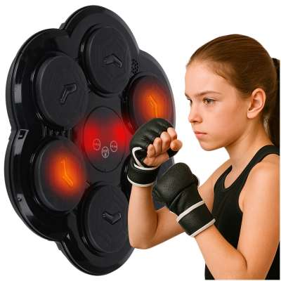 Boxing board shield with music 38x40cm
