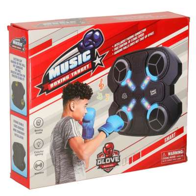 Boxing shield training wall trainer music LED lights USB