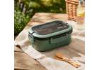Breakfast lunchbox split 1200ml green 12