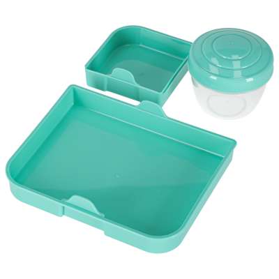 Breakfast lunchbox split 2200ml mint