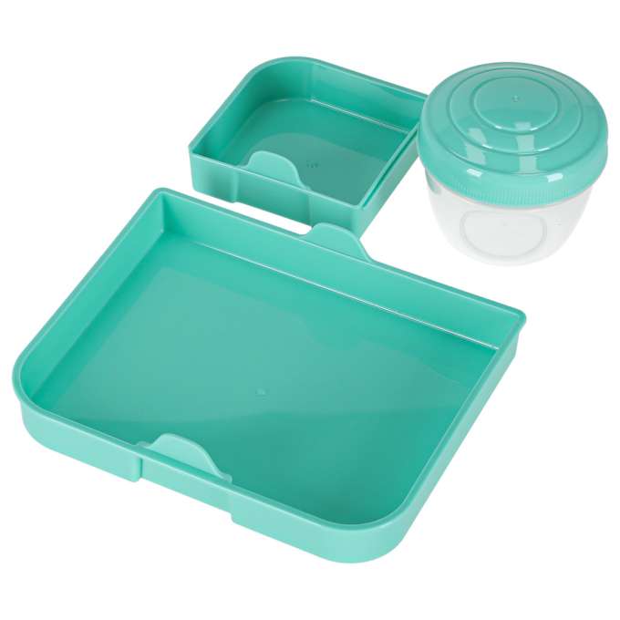 Breakfast lunchbox split 2200ml mint
