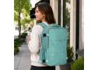 Cabin travel backpack carry-on luggage grey 45x30 cm 14