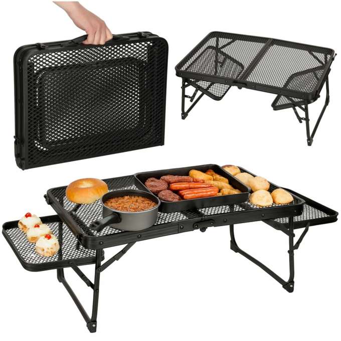 Camping touring table 98x70x40x32cm