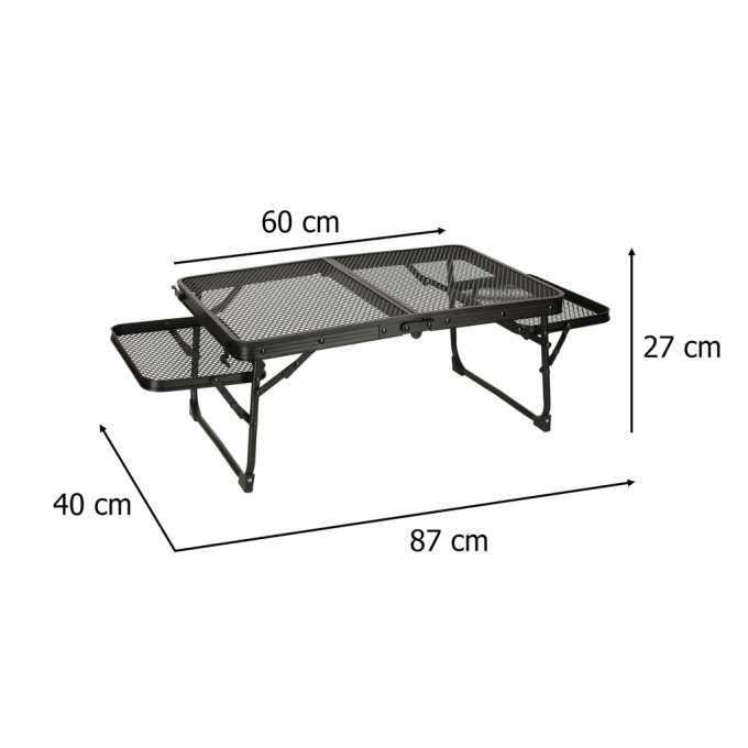 Camping touring table 98x70x40x32cm