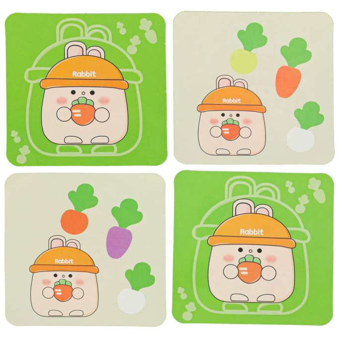 Carrot field family board game for children