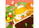 Carrot field family board game for children 5