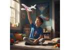 Cessna 182 remote-controlled aerobatic glider 2.4GHz aircraft 13