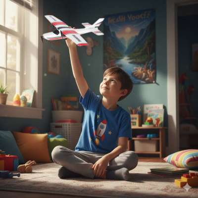Cessna 182 remote-controlled aerobatic glider 2.4GHz aircraft