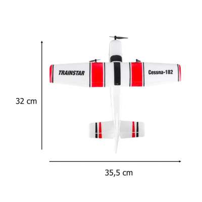 Cessna 182 remote-controlled aerobatic glider 2.4GHz aircraft