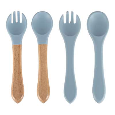 Children's 8-piece silicone cookware mint