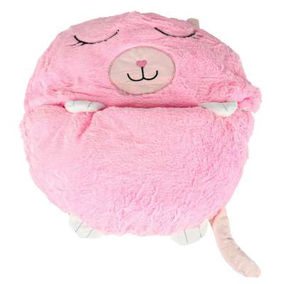 Children's hiking sleeping bag 135x50cm pink