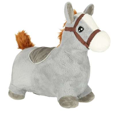 Children's rubber jumping pump horse