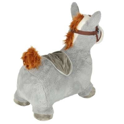 Children's rubber jumping pump horse