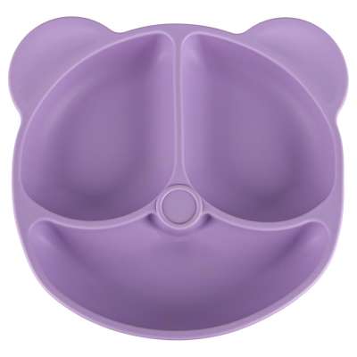 Children's silicone utensils 8 el. purple