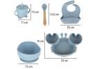Children's silicone utensils crab zest 9el niebi 10