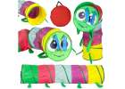 Children's tunnel tent garden track self-folding home garden large folding caterpillar 1
