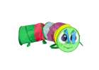 Children's tunnel tent garden track self-folding home garden large folding caterpillar 2