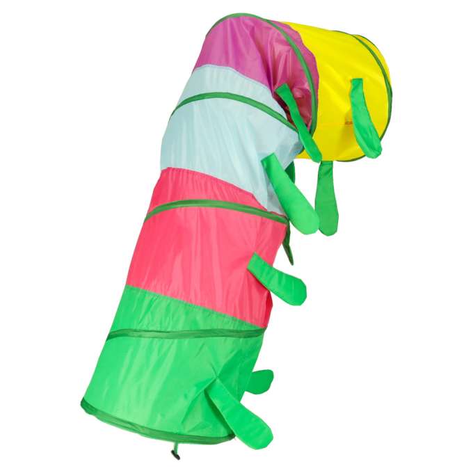 Children's tunnel tent garden track self-folding home garden large folding caterpillar