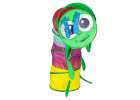 Children's tunnel tent garden track self-folding home garden large folding caterpillar 5