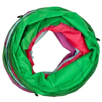 Children's tunnel tent garden track self-folding home garden large folding caterpillar