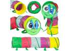 Children's tunnel tent garden track self-folding home garden large folding caterpillar 1