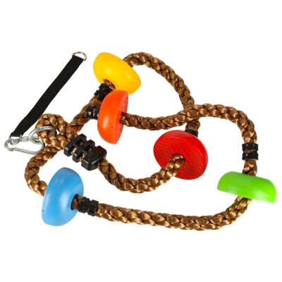 Climbing rope swing climbing rope with platform knots 200cm