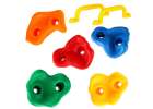 Climbing stones children's climbing frames colourful 10 pcs + screws 5