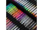 Coloured gel pens in a case 100pcs + 100 caps 9