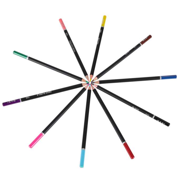 Coloured pencils in case 120pcs.