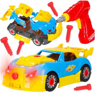 Construction sports car for tuning screwdriver