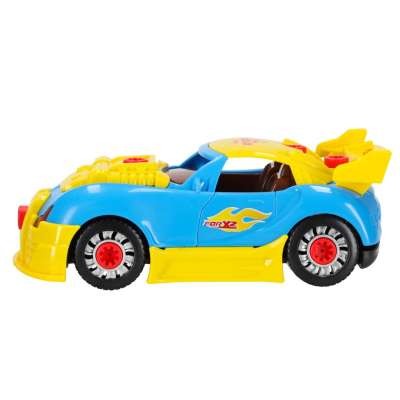 Construction sports car for tuning screwdriver