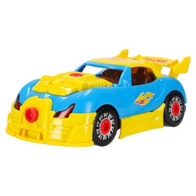Construction sports car for tuning screwdriver