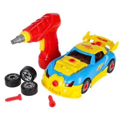 Construction sports car for tuning screwdriver