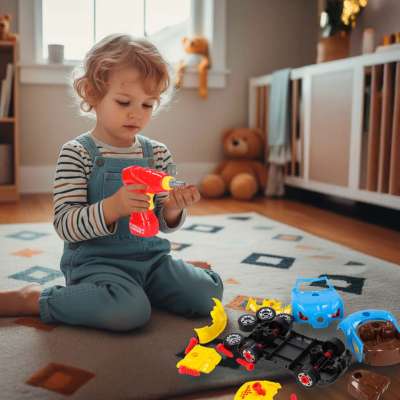 Construction sports car for tuning screwdriver