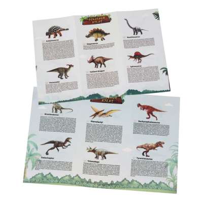 Dinosaurs excavation dinosaur egg 12 figures archaeological set