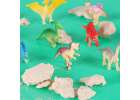 Dinosaurs excavation dinosaur egg 12 figures archaeological set 8