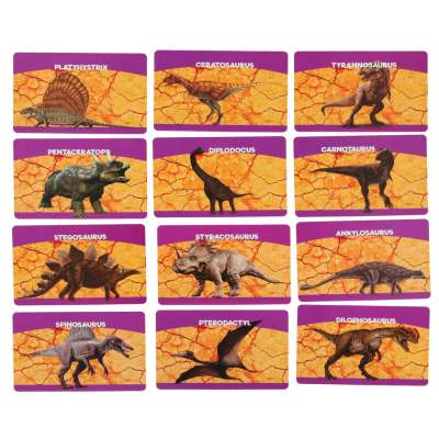 Dinosaurs excavation dinosaur eggs figures archaeological set 12 eggs